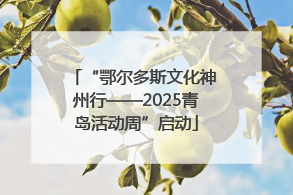“鄂尔多斯文化神州行——2025青岛活动周”启动