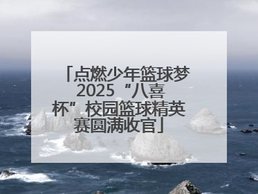 点燃少年篮球梦 2025“八喜杯”校园篮球精英赛圆满收官