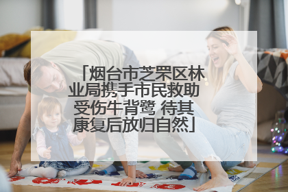 烟台市芝罘区林业局携手市民救助受伤牛背鹭 待其康复后放归自然