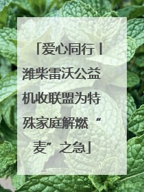 爱心同行丨潍柴雷沃公益机收联盟为特殊家庭解燃“麦”之急