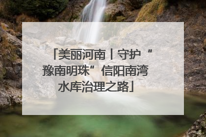 美丽河南丨守护“豫南明珠”信阳南湾水库治理之路
