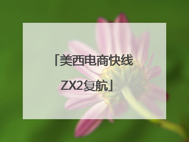 美西电商快线ZX2复航