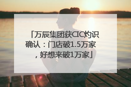 万辰集团获CIC灼识确认：门店破1.5万家，好想来破1万家