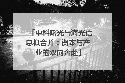 中科曙光与海光信息拟合并：资本与产业的双向奔赴