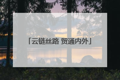 云链丝路 贸通内外