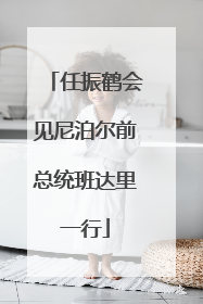 任振鹤会见尼泊尔前总统班达里一行
