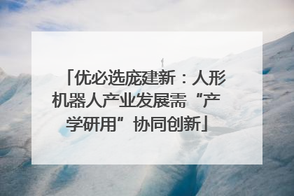 优必选庞建新：人形机器人产业发展需“产学研用”协同创新