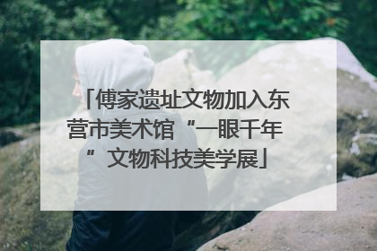 傅家遗址文物加入东营市美术馆“一眼千年”文物科技美学展