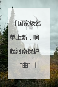 国家级名单上新，响起河南保护“曲”
