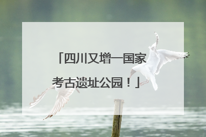 四川又增一国家考古遗址公园！