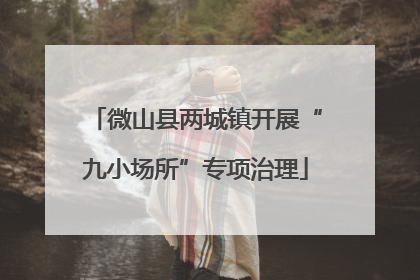 微山县两城镇开展“九小场所”专项治理