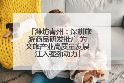 潍坊青州：深耕旅游商品研发推广 为文旅产业高质量发展注入强劲动力