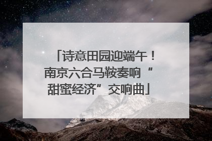 诗意田园迎端午！南京六合马鞍奏响“甜蜜经济”交响曲