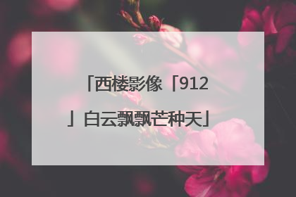 西楼影像「912」白云飘飘芒种天