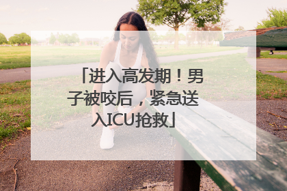 进入高发期！男子被咬后，紧急送入ICU抢救