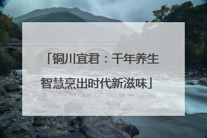 铜川宜君：千年养生智慧烹出时代新滋味