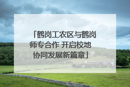 鹤岗工农区与鹤岗师专合作 开启校地协同发展新篇章