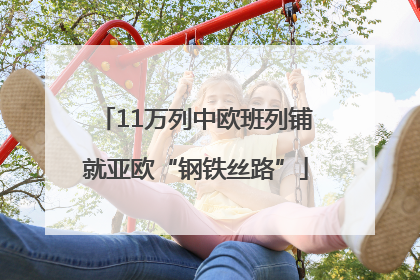 11万列中欧班列铺就亚欧“钢铁丝路”