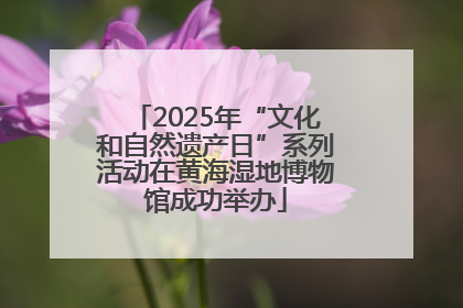 2025年“文化和自然遗产日”系列活动在黄海湿地博物馆成功举办